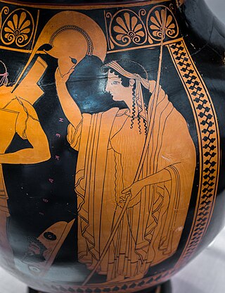 <span class="mw-page-title-main">Hecuba</span> Spouse of king Priam in Greek mythology