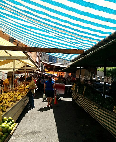 One of the markets in São Paulo that serves as filming site