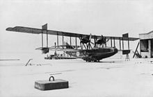 F.5 of the Gosport Aircraft Company at Calshot, eighth of a batch of 50 ordered. Felixstowe F.5 (Gosport Aircraft Company).jpg