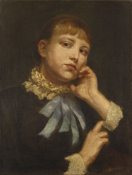 File:Ferdynand Olesiński - Portret dziewczyny 1889.jpg