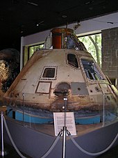 Apollo 6 command module on display at the Fernbank Science Center in Atlanta, Georgia Fernbank-07.jpg