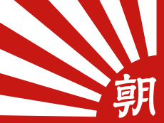 Flag of the Asahi Shinbun Company.svg
