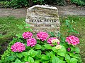 * Nomination Grave of German film director Frank Beyer in w:Dorotheenstadt cemetery, Berlin --Mutter Erde 20:20, 26 July 2018 (UTC) * Decline IMO it's tilted CCW. And the resolution must be better for this kind of photographs. --XRay 05:34, 27 July 2018 (UTC) *I have uploaded a reworked version --Mutter Erde 11:06, 3 August 2018 (UTC)  Comment please have a look to the inscription. May it really looks like a tilted inscription. Or is the image tilted itself? --XRay 15:42, 3 August 2018 (UTC)  Comment I have uploaded a third version, straight as if drawn by a ruler --Mutter Erde 11:48, 4 August 2018 (UTC)  Oppose Low resolution → unsharp at 200% of monitor. Red CA on top of the stone. The cropped flower on the bottom should be cropped entirely. --Trougnouf 23:13, 4 August 2018 (UTC)