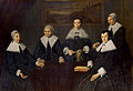 『養老院の女性理事たち』 (1664年頃) フランス・ハルス美術館