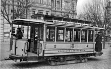 Straßenbahn der Gemeinde Steglitz, 1906