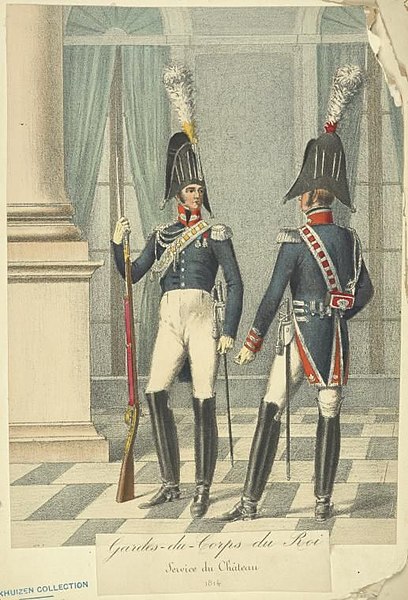 File:Gardes-du-Corps du Roi, 1814.jpg