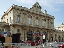 Der Bahnhof von Reims