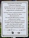 Plaque commémorative Nonnendammallee 94 (Sieme) Kiez Bank.jpg