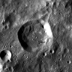 Un'immagine della sonda Lunar Reconnaissance Orbiter.