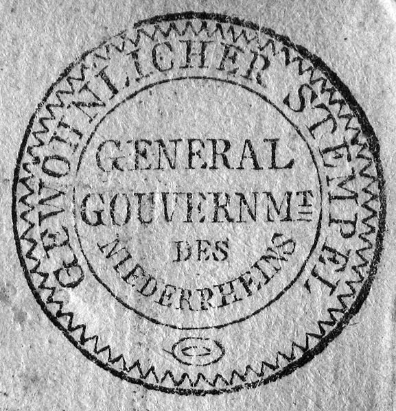 File:Generalgouvernement Niederrhein Siegelstempel 1815.jpg