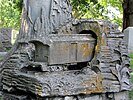 Bangs monument at Rosehill Cemetery