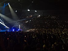 Ghost performing at the arena in 2022 GhostSanDiego5.jpg