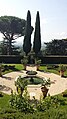 English: The citrus orchard (giardino agrumeto), which constitutes the lowest parterre of the Belvedere gardens and form a part of the extraterritorial Papal summer residence in Castel Gandolfo.