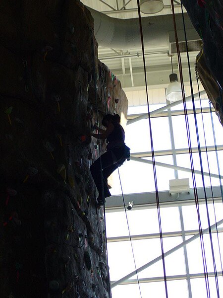 File:Girl Rock Climbing.jpg