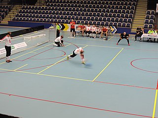 <span class="mw-page-title-main">Belgium men's national goalball team</span> Belgian national team, for the Paralympic sport of goalball