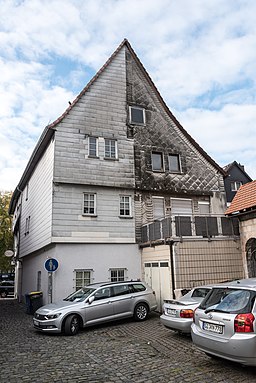 Grünberg, Alsfelderstraße 1, 3, Rückseite-20161020-002