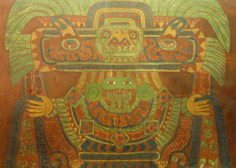 File:Gran Diosa de Teotihuacan - Mural del Tlalocan de Tepantitla.jpg