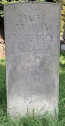 Grave of J. G. Ballard in Kensal Green Cemetery.jpg
