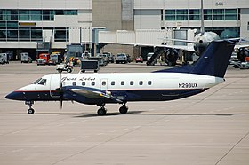 Embraer EMB-120 авиакомпании Great Lakes Airlines