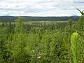 Paysage typique de l'est de la région.