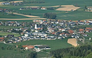 Gschwandt Place in Upper Austria, Austria