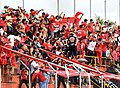 (Guarani: guavira "fruit bush") Club Deportivo Guabirá fans. The name of the club is one example of the impact the Guarani left in the Bolivian culture.