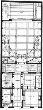 Hotel Femina in 'La Construction moderne' 1907 p461 (ground-floor plan) - Google Books 2014.jpg