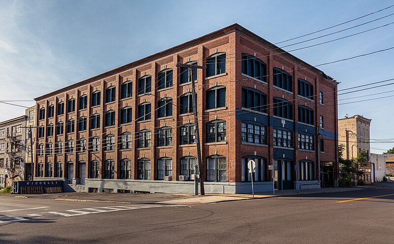 File:H.A. Moyer Factory Complex, Wolf Street building.jpg