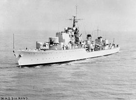 Przykładowe zdjęcie przedmiotu HMS Diamond (D35)