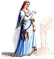 Français : Halévy - La magicienne - maquettes de costumes par Alfred Albert - 22. (Mélusine ?)