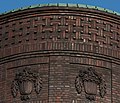 Deutsch: Handelsschule Am Lämmermarkt in Hamburg-St. Georg, Detail des Treppenhauses. This is a photograph of an architectural monument. It is on the list of cultural monuments of Hamburg, no. 29328