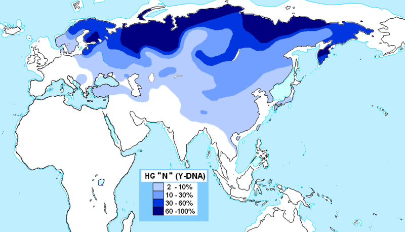 Haplogroup N-M231 - Wikipedia