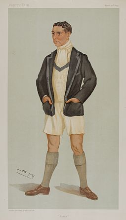 Harcourt Gilbey Gold, the previous president of the Oxford University Boat Club, coached the Dark Blues for the 1910 race. Harcourt Gilbey Gold, Vanity Fair, 1899-03-23.jpg