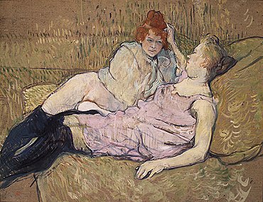Ar Sofa H. de Toulouse-Lautrec, 1894-96