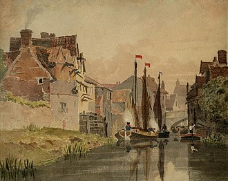 Whitefriars, Norwich (c.1830), Norfolk Museums Collections