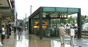 Estação Jungfernstieg de Hamburgo