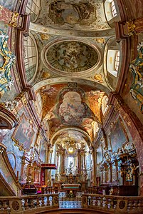 Interior of St. Emmeram's Cathedral in Nitra Photographer: Šimon Slávik