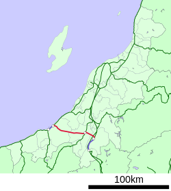 Hokuhoku Line linemap.svg