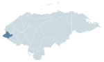 Miniatuur voor Bestand:Honduras map, HN-OC.svg