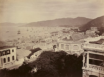 Hong Kong in 1868, photograph by John Thomson