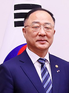 Hong Nam-ki, Deputy Prime Minister and Minister of Economy and Finance.jpg