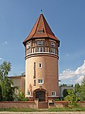 Water tower on the eagle