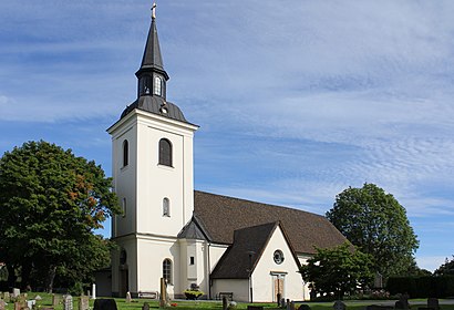 Vägbeskrivningar till Huddingekyrkan med kollektivtrafik