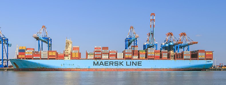 Container ship "Murcia Mærsk" Bremerhaven