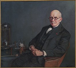 Portrait d'Édouard Branly (1844-1940), physicien