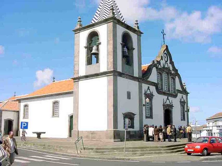 Igreja Paroquial de São Brás - Mapa - São Brás, Praia da Vitória