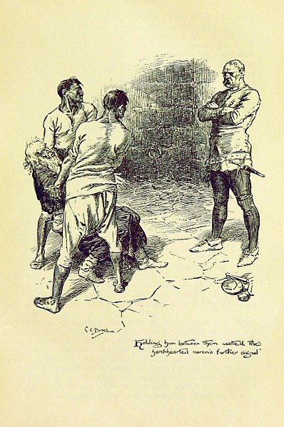 File:Illustration by C E Brock for Ivanhoe - opposite page189.jpg