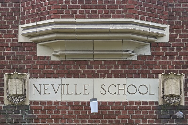 Inscription: Neville School