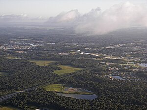 Interstate 75 in Pasco, Florida from hot air balloon.jpg