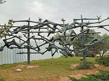 Sculpture at Yad Vashem in Jerusalem Israel-Yad Vashem Sculpture.jpg